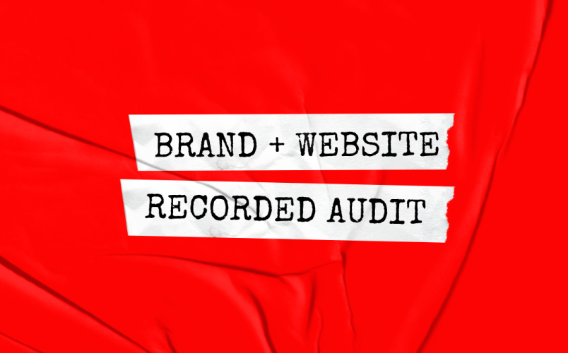 Brand and website audit